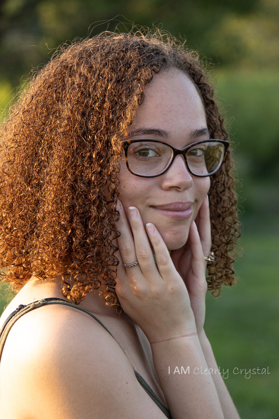 portrait of daughter