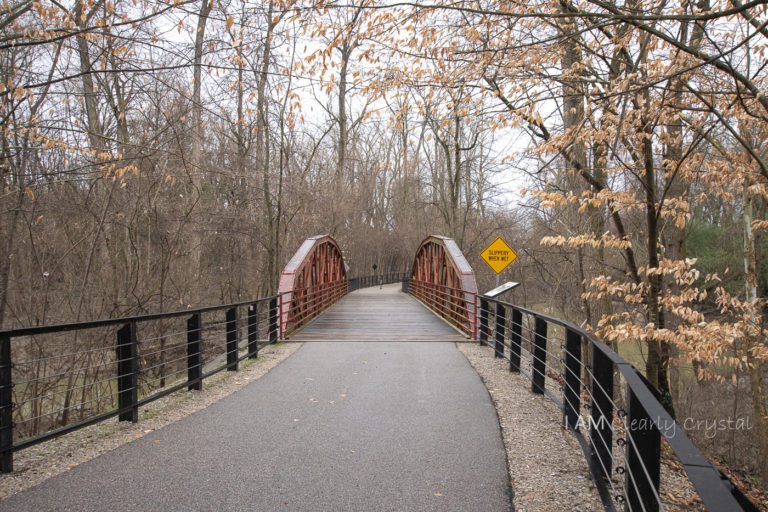 hiking trail bridge