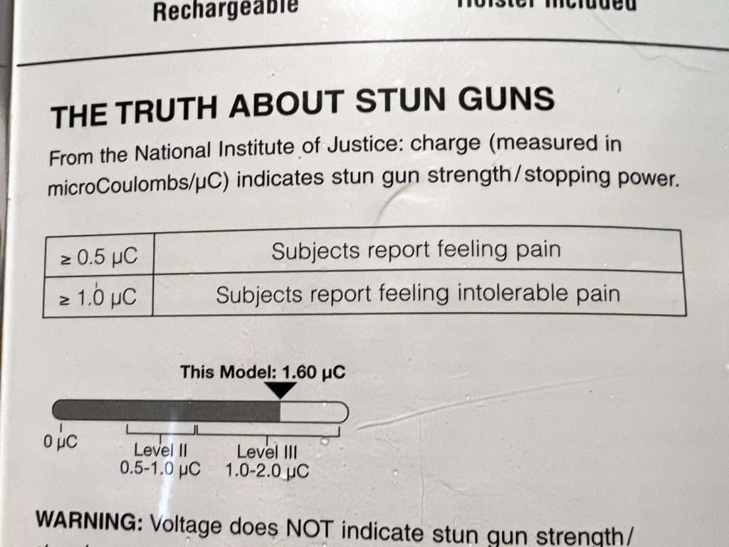 stun gun information