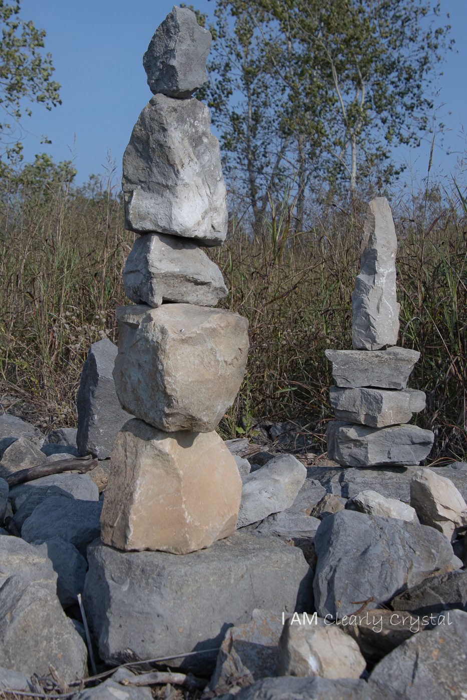 stacked rocks