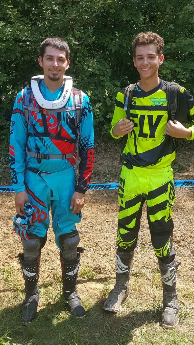 boys at dirt bike race