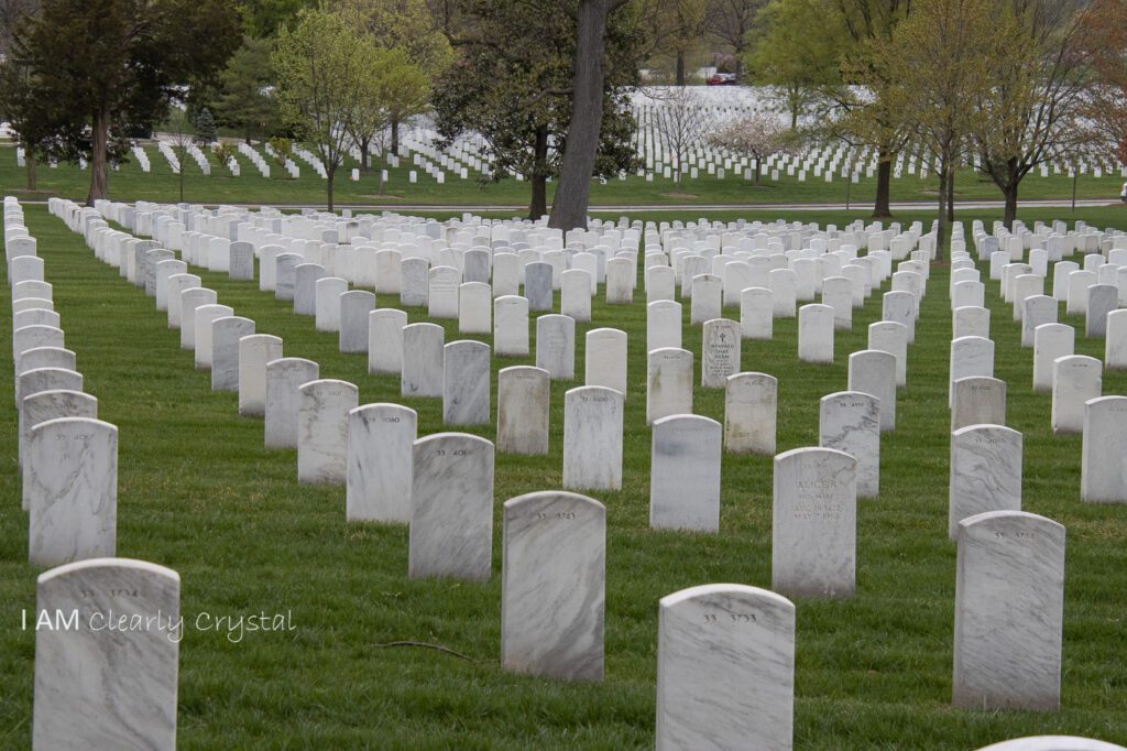 Arlington headstones