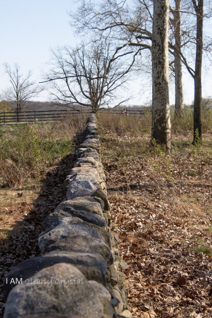 Gettysburg rock wall