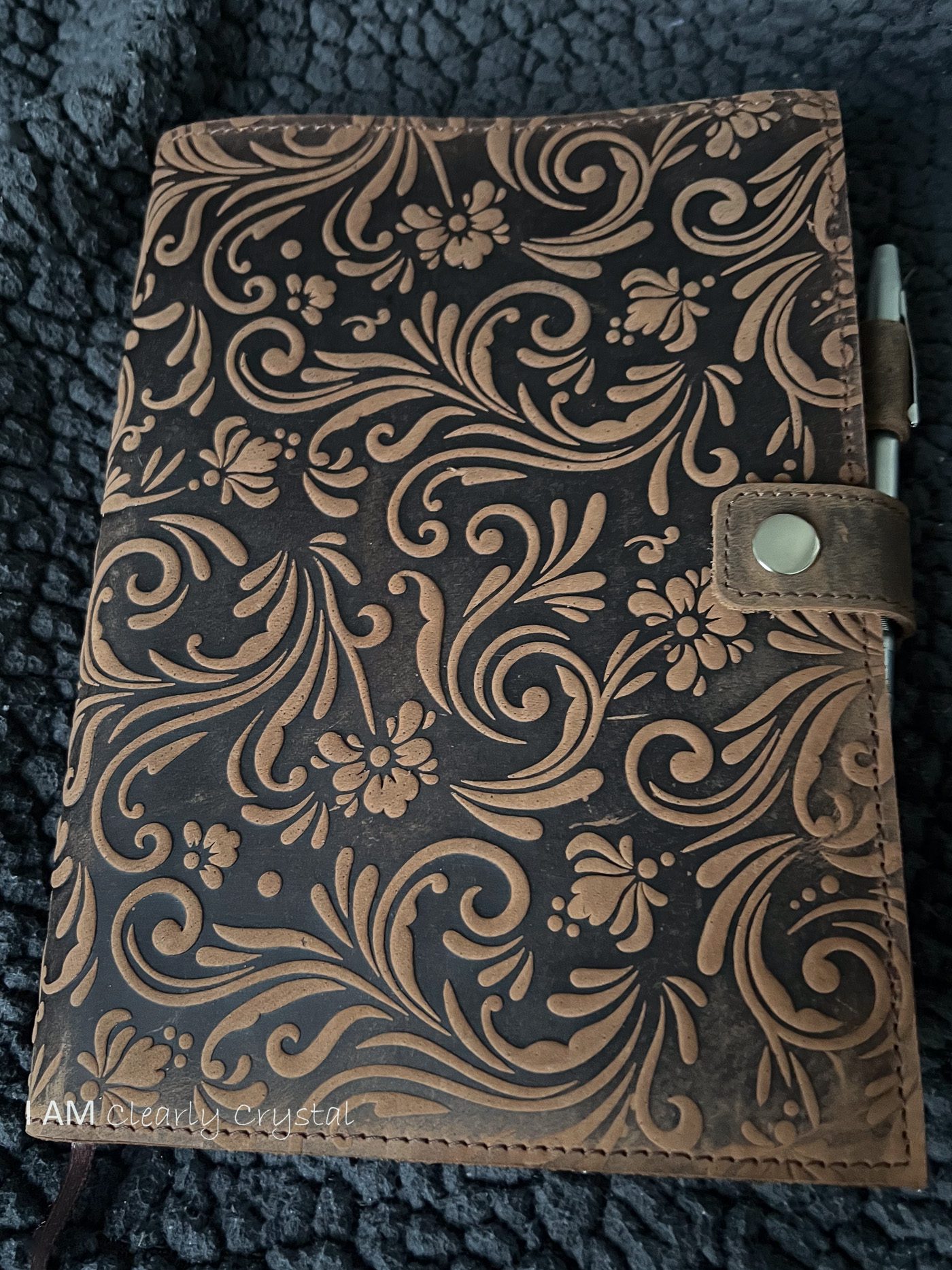 leather notebook