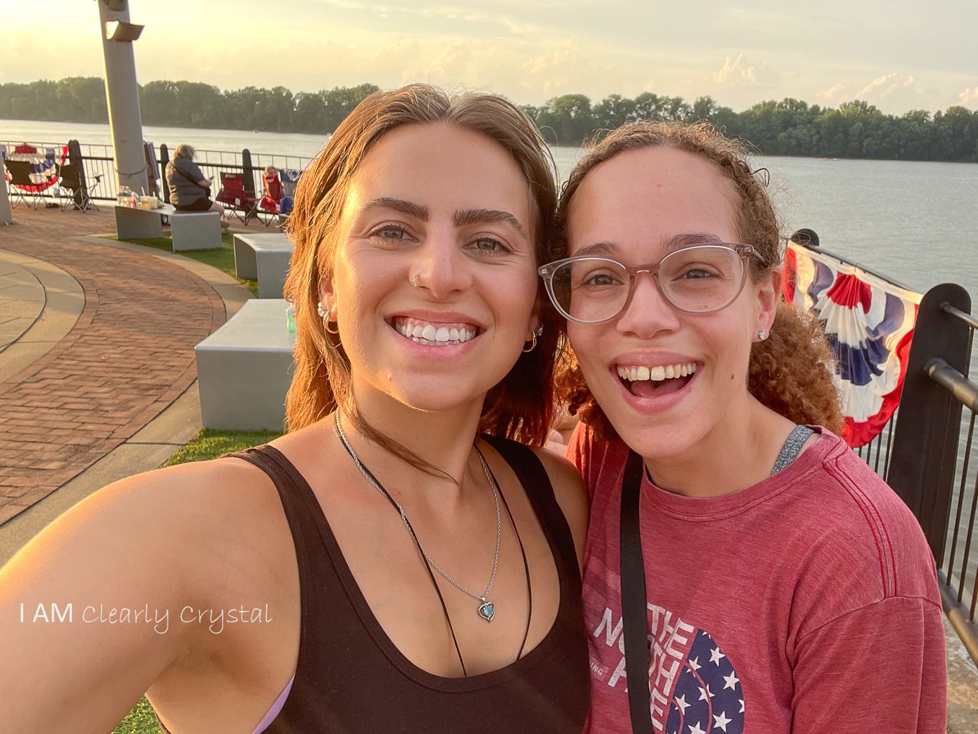 selfie of two women