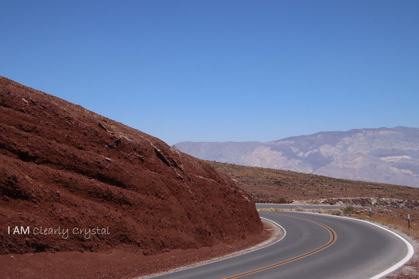 Death Valley road